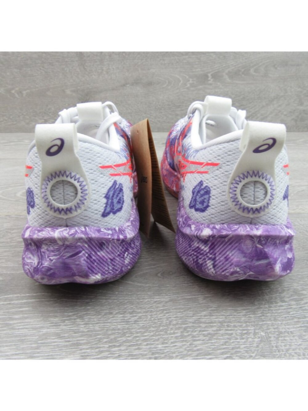 ASICS Noosa Tri 16 Gym Running Shoes Womens Size 8 Purple White NEW - Picture 8 of 13